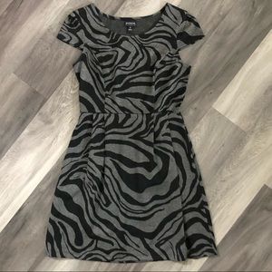Black and Gray Dress - NWOT!!